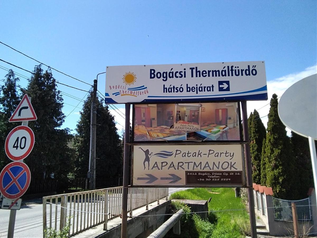 Patak-Party Apartmanok Bogács المظهر الخارجي الصورة
